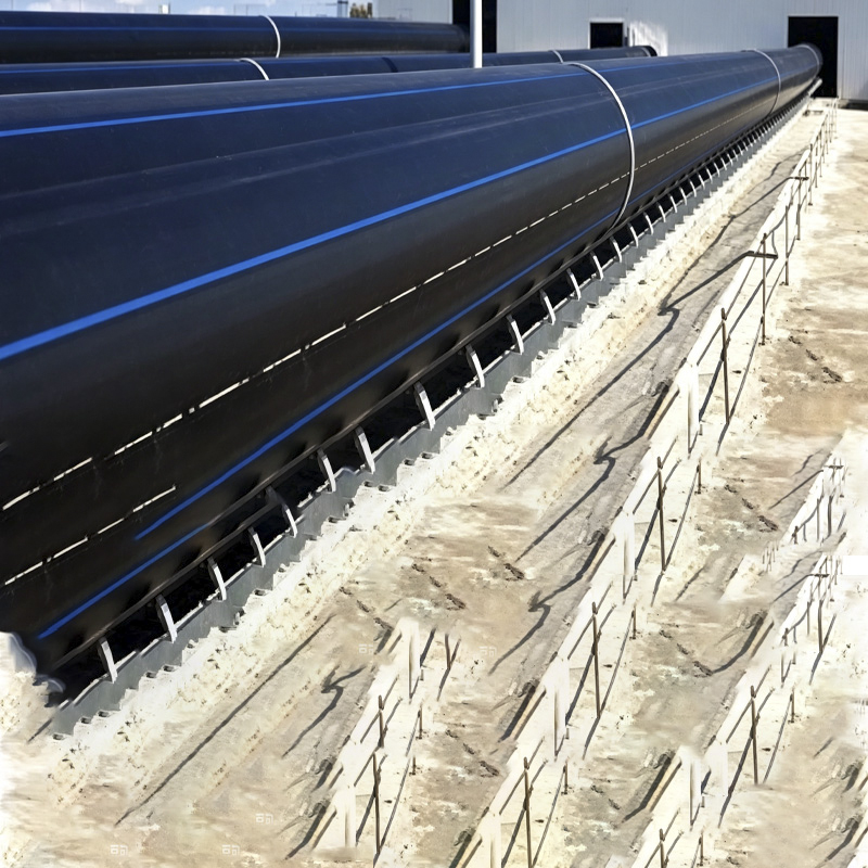 Экструзионная линия для производства сплошных труб из HDPE большого диаметра